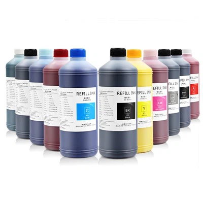 Univerzální pigmentový inkoust na vodní bázi 1000 ml 11 barev pro Epson Stylus PRO 4900 4910 7900 9900 7910 9910